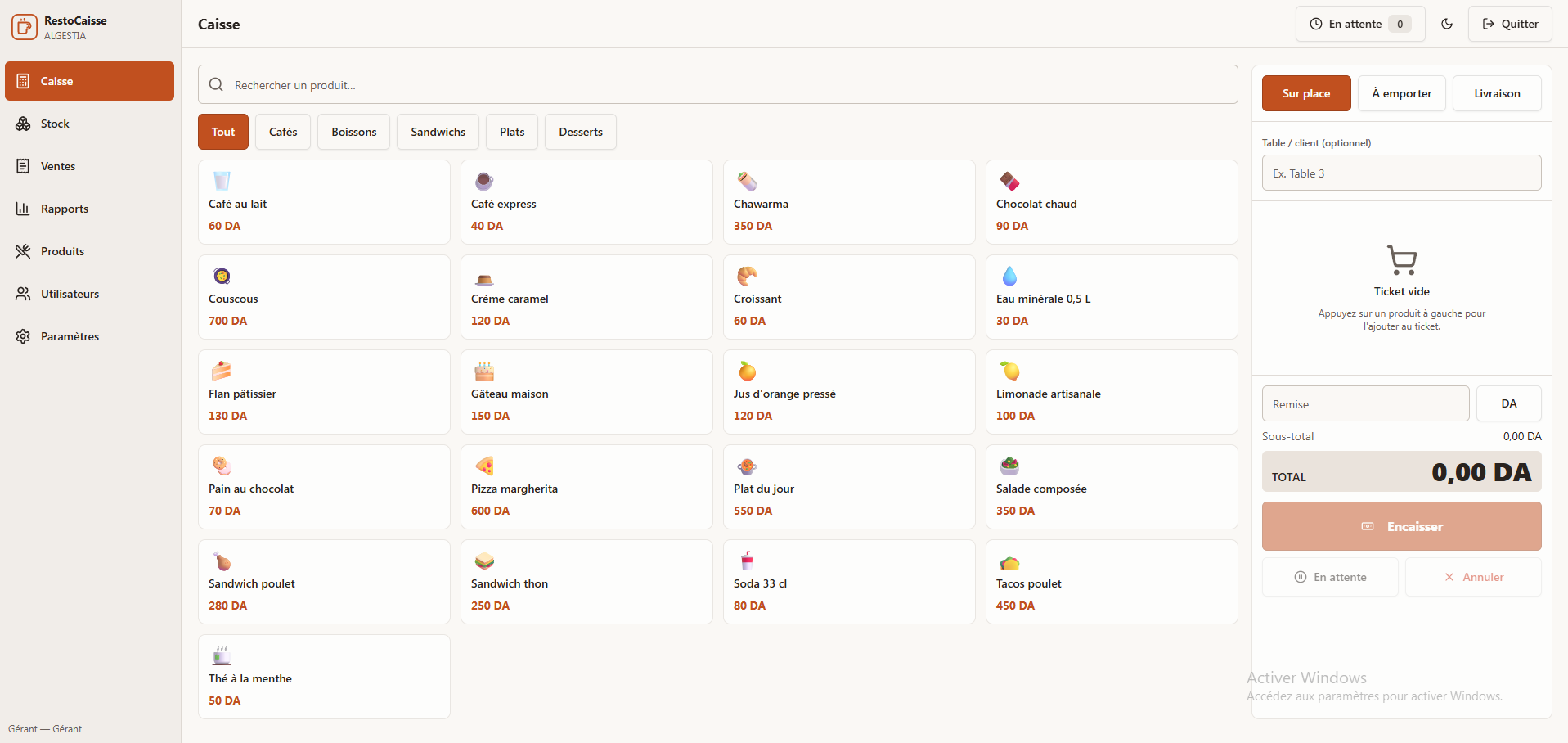 RestoCaisse pro v2.1 2